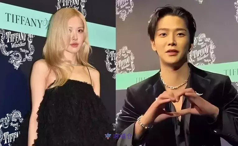 BLACKPINK Ros和路云在”蒂芙尼”活动上意外互动！让网友们都惊呆了