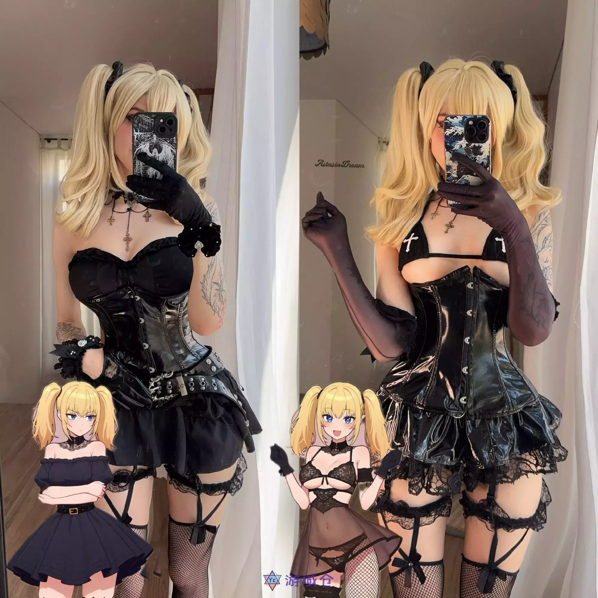 Grok虚拟女性动漫伴侣（via twi astasiangel） ​​​