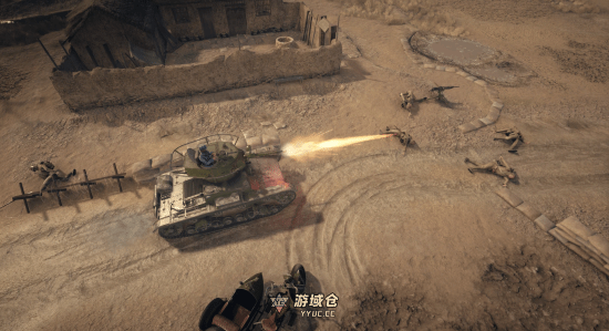 国产反法西斯独立新作实机首曝！融合RTS和RTT玩法