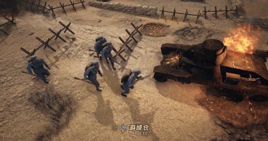 国产反法西斯独立新作实机首曝！融合RTS和RTT玩法